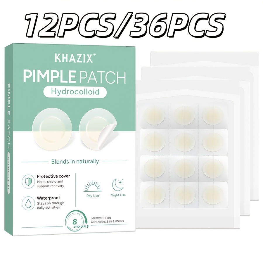 Skincare - 12/36PCS pimple patch,invisible blemish covering patches,