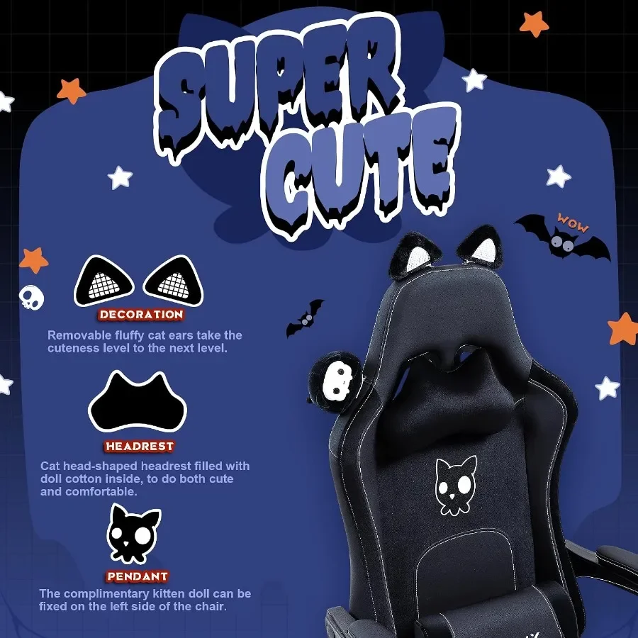 Gaming Chair for Adults with C - Massage ulasan dan harga