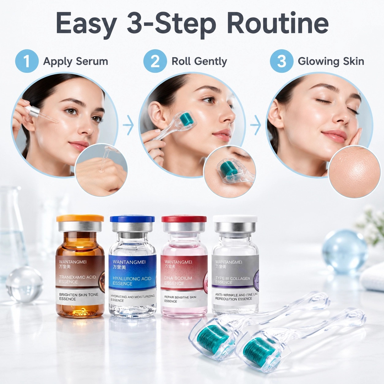 Tranexamic Acid Hyaluronic Aci - Hyaluronic Acid Facial Serum ulasan dan harga