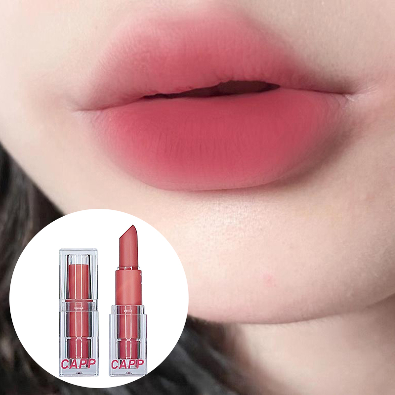 Transparent Acrylic Lipstick 6 - Matte Velvet Lip Tint Long Lasting ulasan dan harga