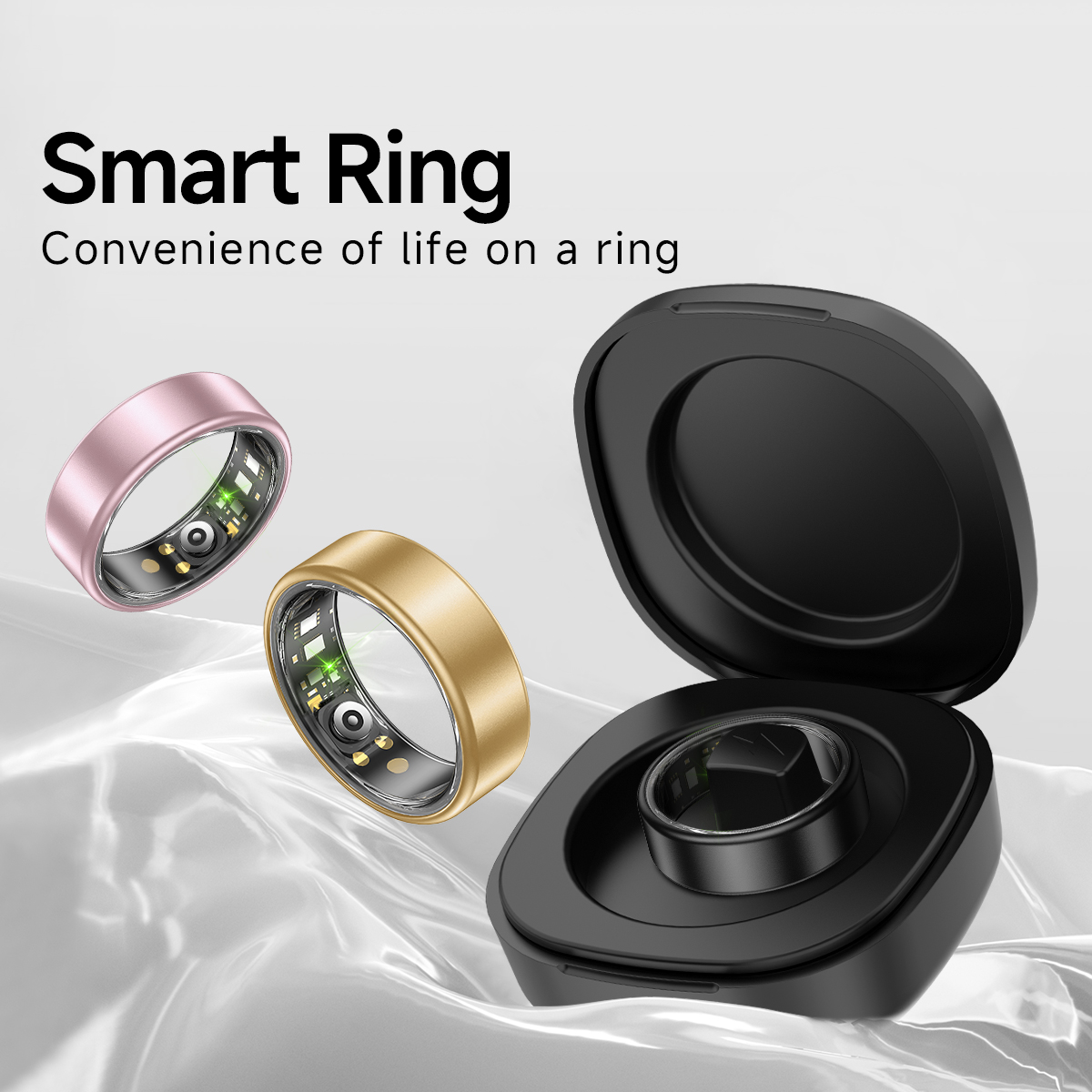 Newest Smart Ring for Men Wome - Health Monitors ulasan dan harga