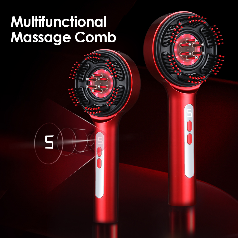 Scalp Massage Comb Electric He - Hair Care ulasan dan harga