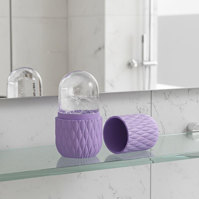 1Pcs Reusable Silicone Ice Fac - Face Ice Roller Puffiness ulasan dan harga