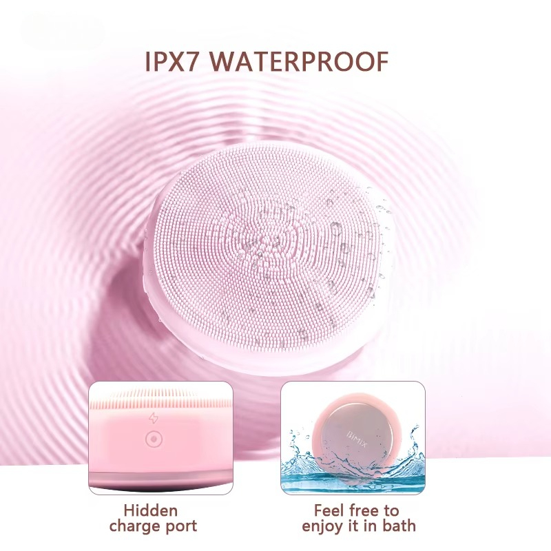 Silicone Electric Sonic Vibrat - Silicone Face Scrubber Electric ulasan dan harga