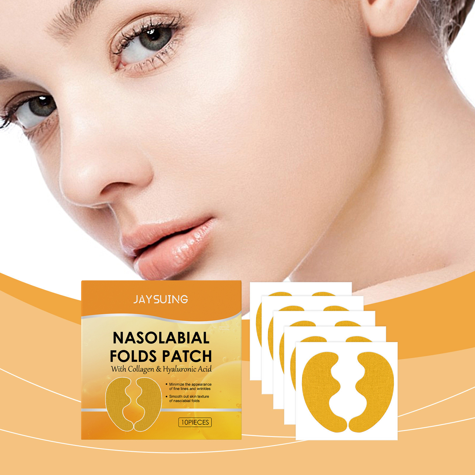 Wrinkle Removal Patch Hyaluron - Collagen Under Eye Patches ulasan dan harga