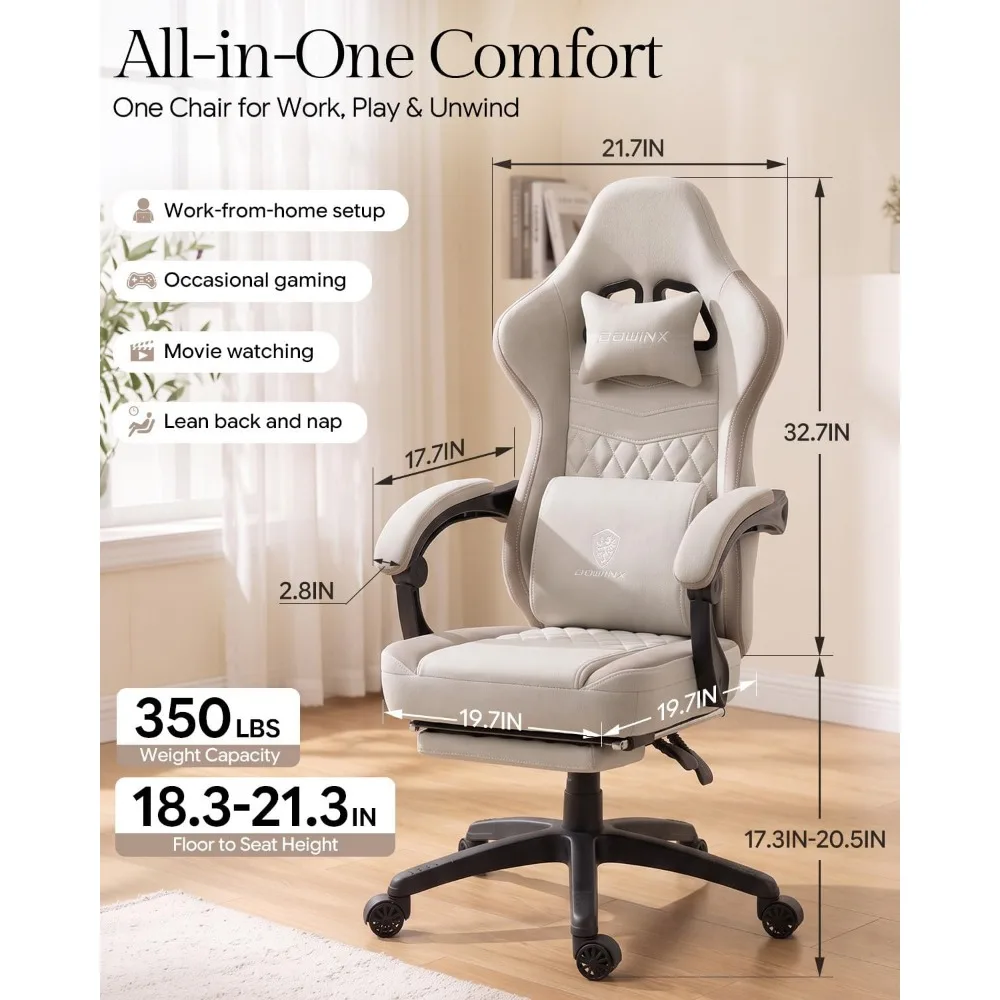 Breathable fabric game chair,  - Massage ulasan dan harga