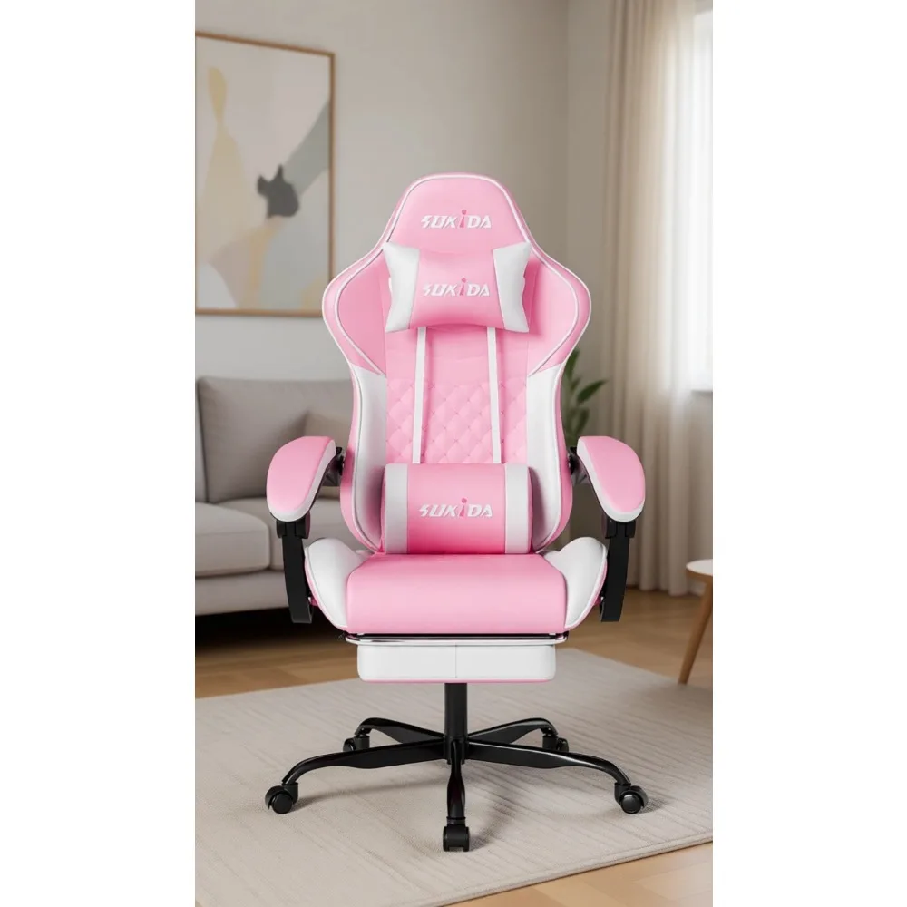 Ergonomic Gaming Chairs for Ad - Massage ulasan dan harga