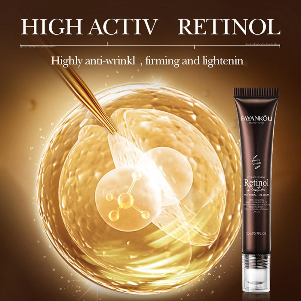 Retinol Peptide Eye Serum Anti - Retinol Anti Wrinkle Cream ulasan dan harga
