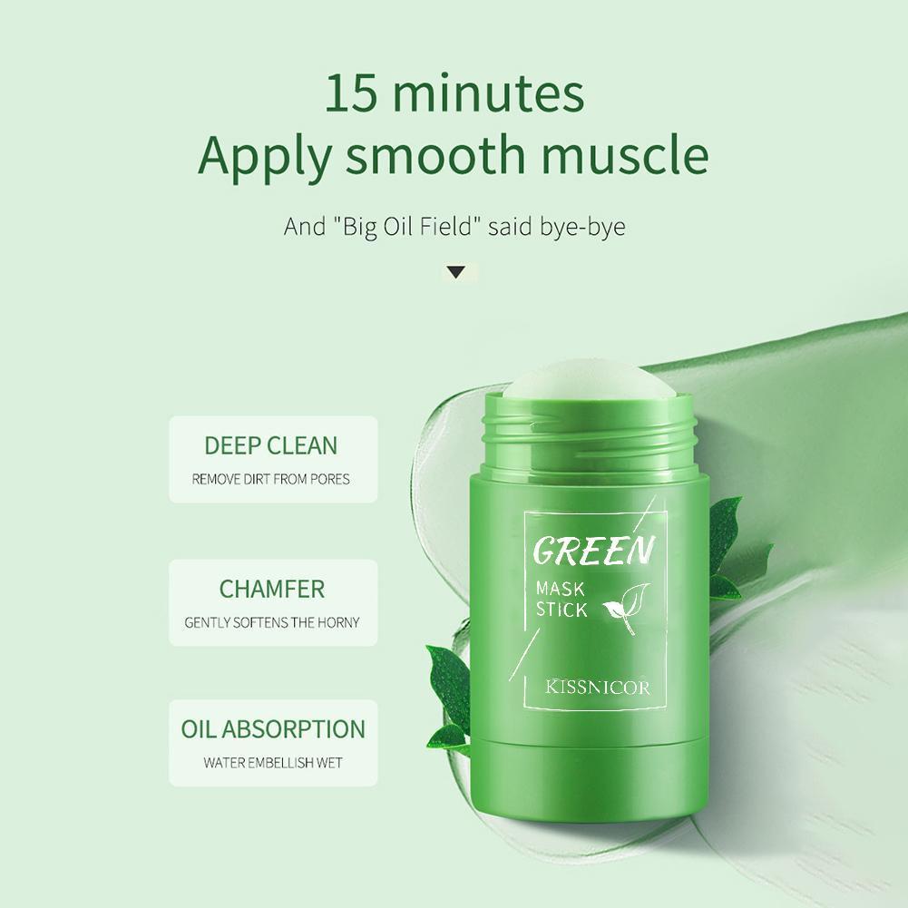 1/5PCS Green Tea Cleansing Mas - Green Tea Cleansing Clay Mask ulasan dan harga