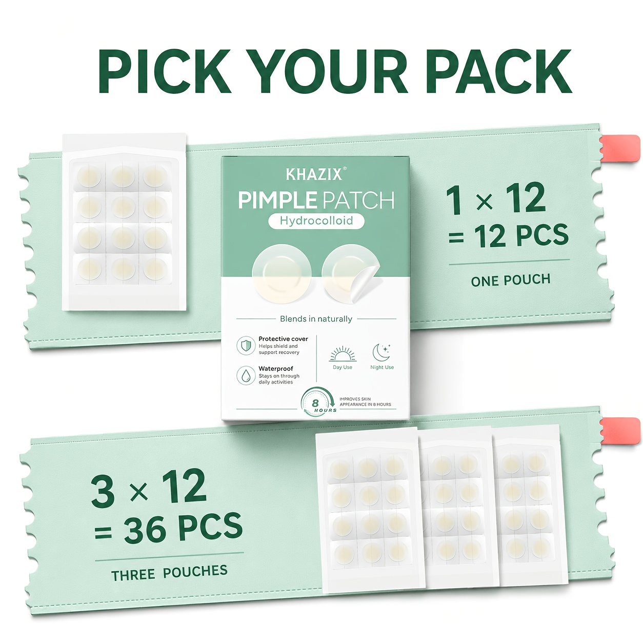 12/36PCS pimple patch,invisibl - Skincare ulasan dan harga