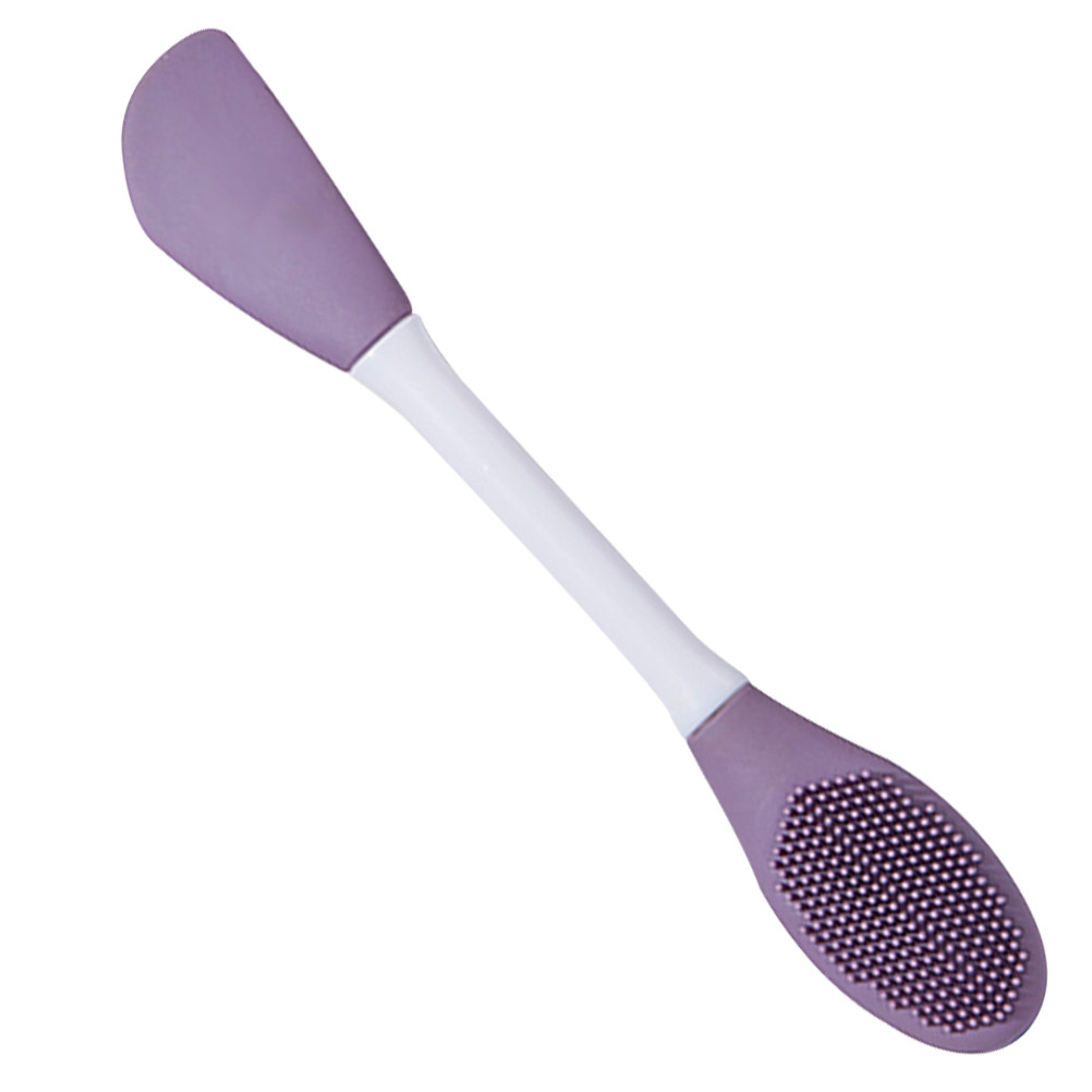 Dual-Head Silicone Face Mask B - Silicone Face Scrubber Electric ulasan dan harga