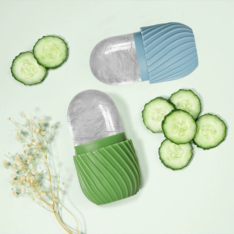 【1PC Silicone Ice Face Roller  - Face Ice Roller Puffiness ulasan dan harga