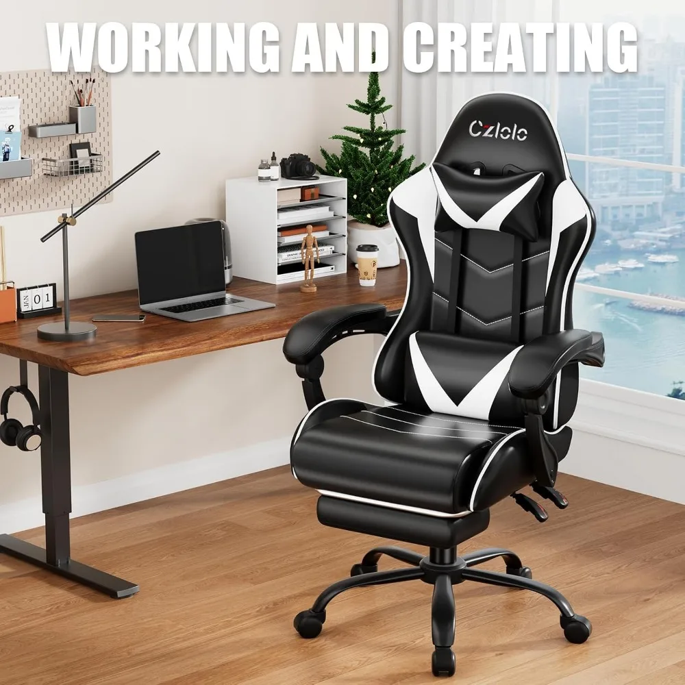 High-back reclining game chair - Massage ulasan dan harga