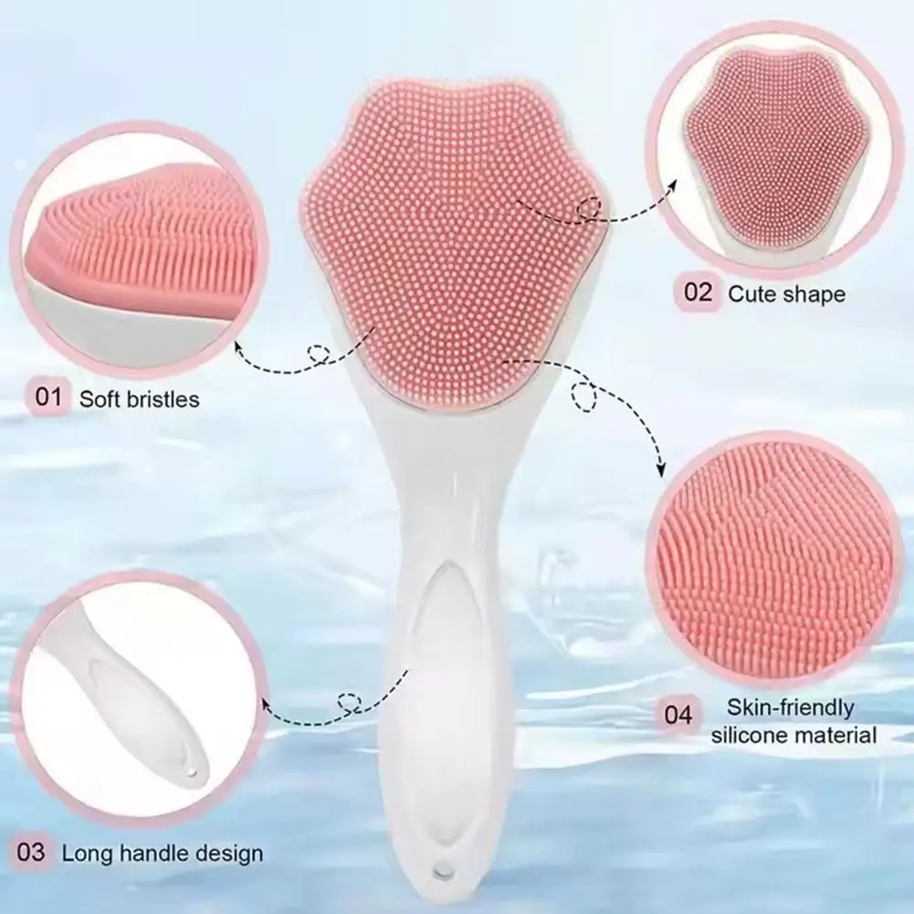 Silicone Facial Cleansing Brus - Silicone Face Scrubber Electric ulasan dan harga